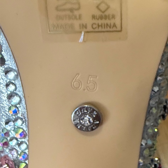 Azalea Wang ARNICA-PINK JEWELED STILETTO KNEE HIGH BOOT 6.5 - Picture 8 of 10